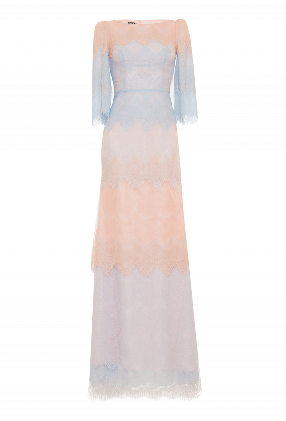 Кружевное платье в пол 35 -18SS