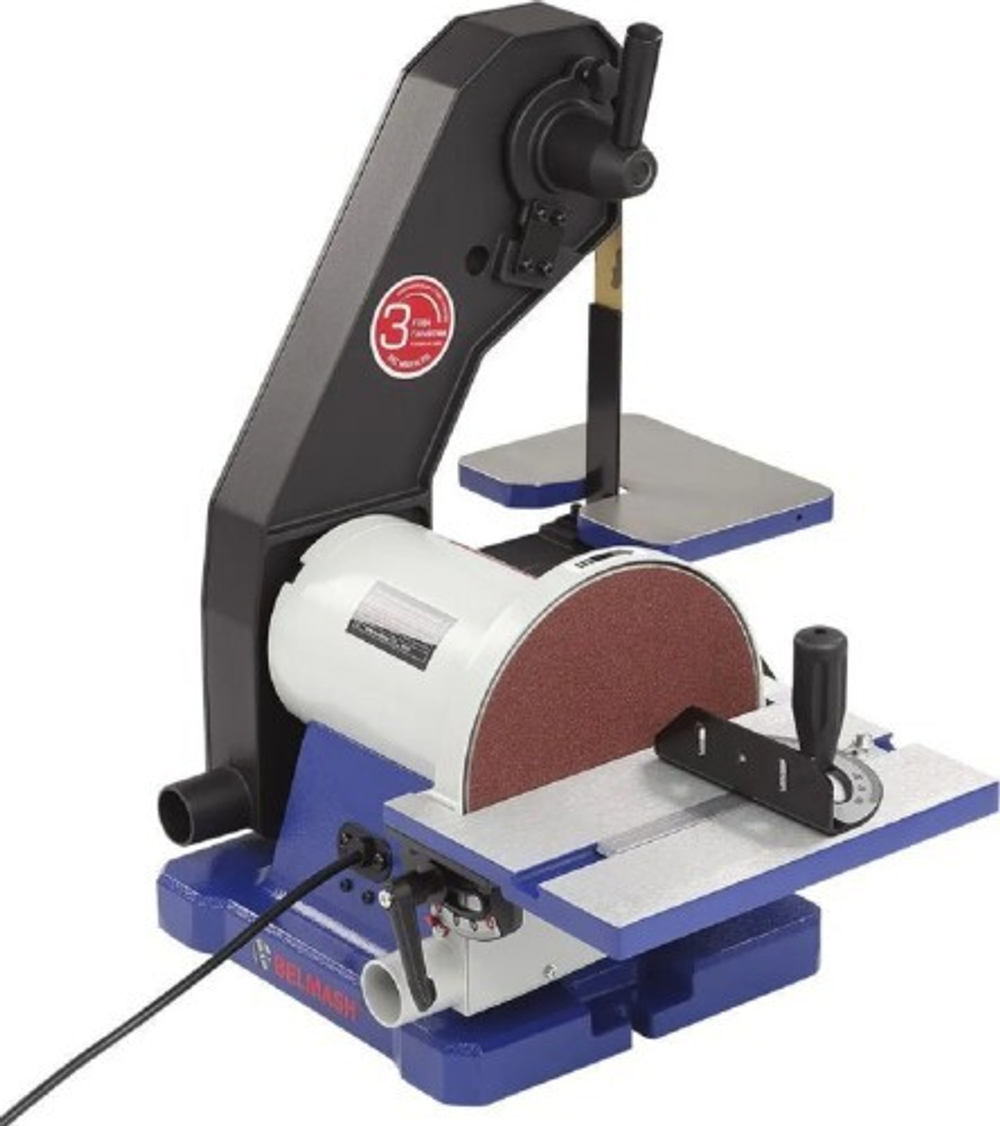 Станок шлифовальный BELMASH BDG 25/200PRO ленточнно-дисковый S279A