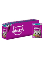 Влажный корм Whiskas для взрослых кошек, рагу с индейкой и кроликом, 28 шт x 75 г