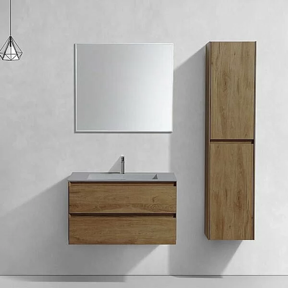 Тумба с раковиной Vincea Luka 80 T.Oak