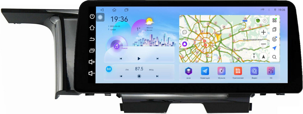 Магнитола для KIA Sorento 4 2020+ - FarCar монитор 12.3" 2K QLED на Android 14, TS10, CarPlay, 4G SIM-слот