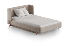 Кровать Basic спальное место 120*200 см (бежевый, антивандальная)