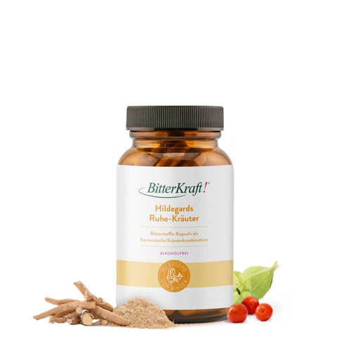 Горькая сила! Капсулы с травами для отдыха от Хильдегарды (90 капсул)