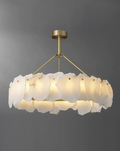 люстра из натурального мрамора