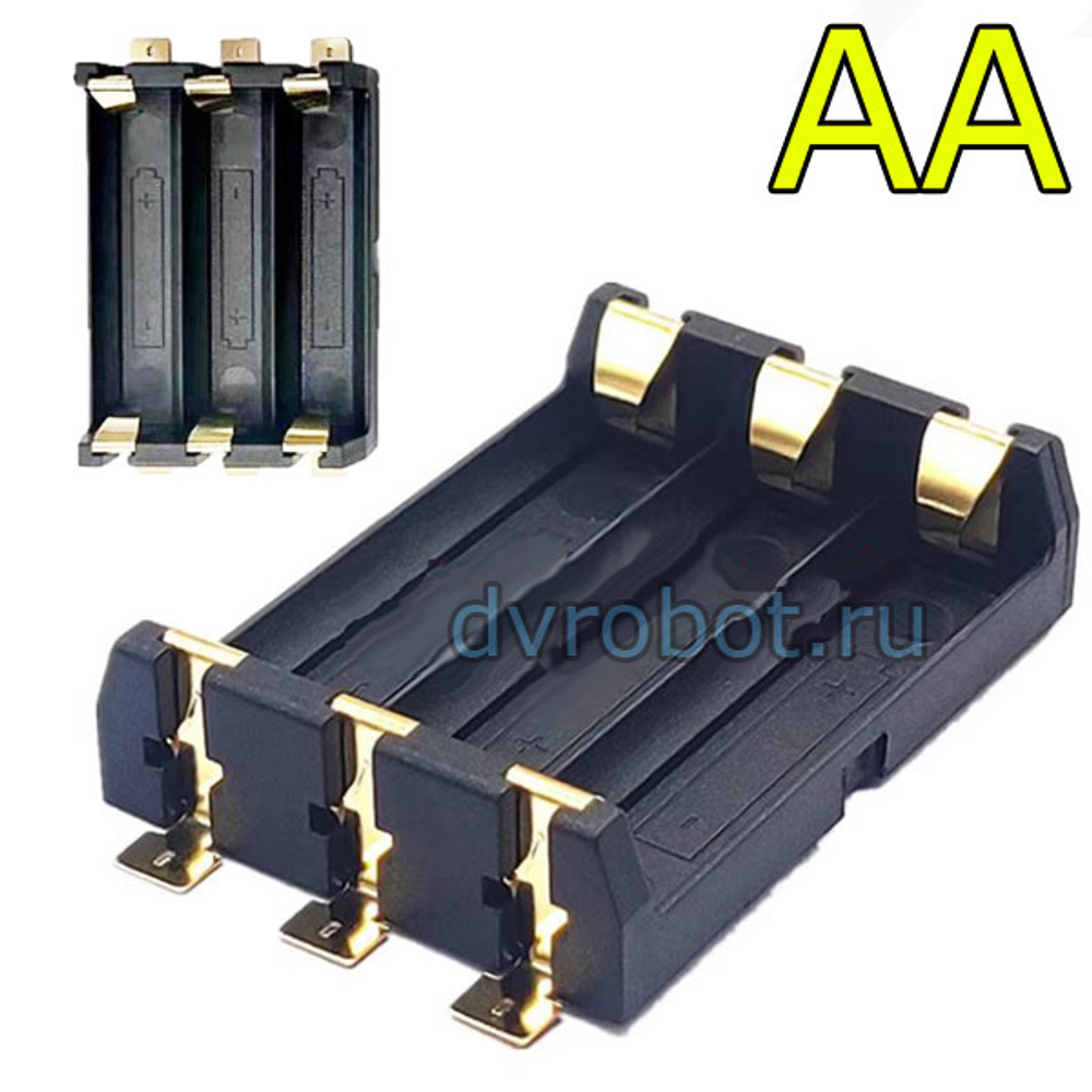 Держатель SMD - 3хАА
