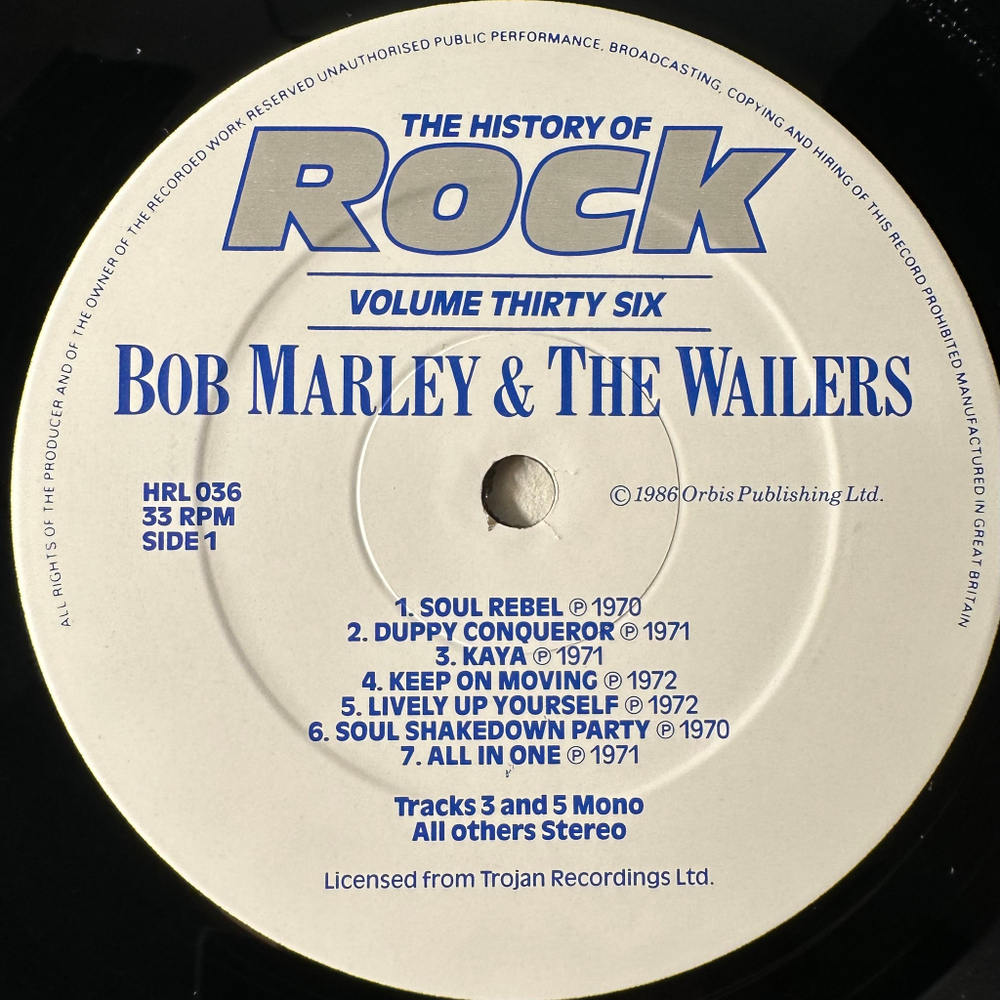 Сборник History Of Rock 36 2LP (Англия 1986г.)