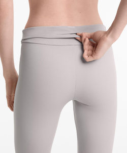 OYSHO Легинсы Comfortlux длиной до щиколотки с высокой посадкой, жемчужно-серый