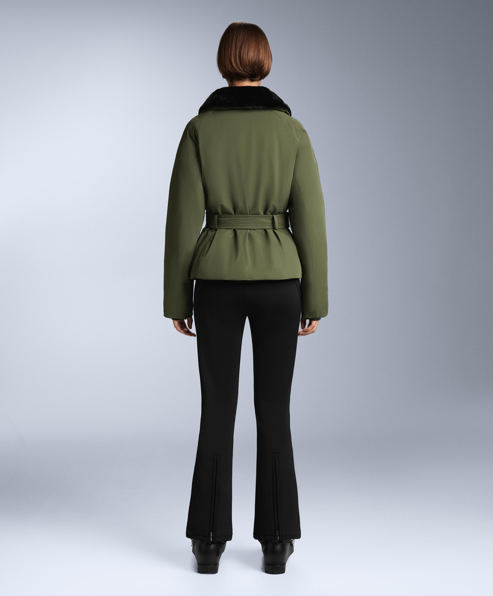 Oysho Водонепроницаемая утепленная куртка Primaloft® SKI, хаки