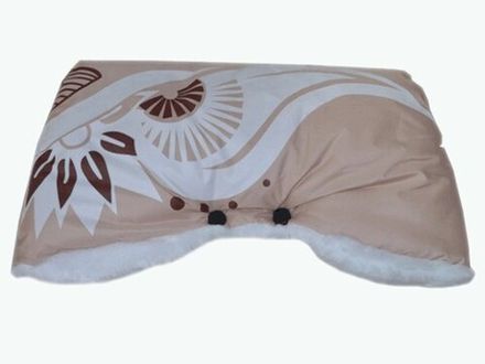 Муфта для санок "Тёплые ручки". Материал: искусственный мех. :(ТРм0514):