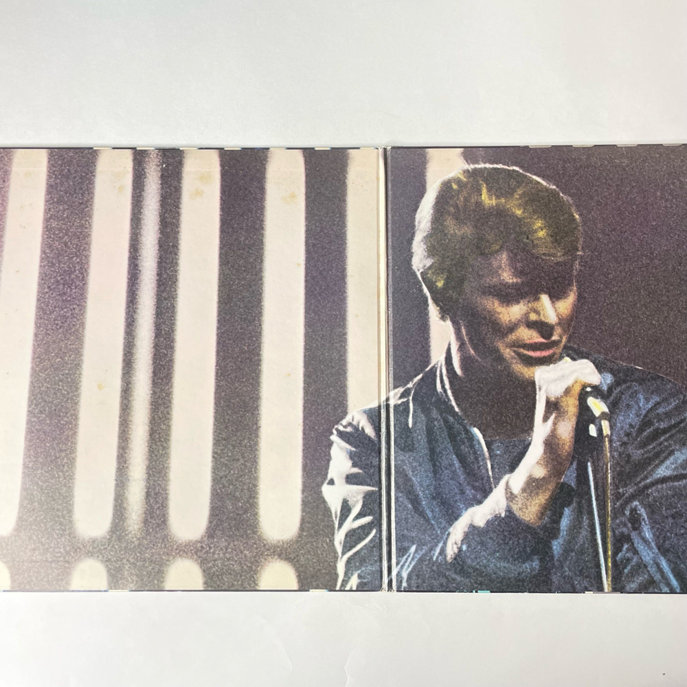 Винтажная виниловая пластинка LP David Bowie Stage (Япония 1978) (Без Оби)