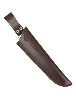 Ножны-чехол для ножа кожаный без гарды Prival Н2,  для клинка  до 210х45мм