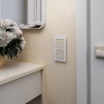 Умный сенсорный выключатель одноклавишный (шампань) W4510611