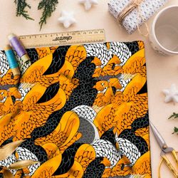 Ткань премиум бифлекс атмосферные путешествия