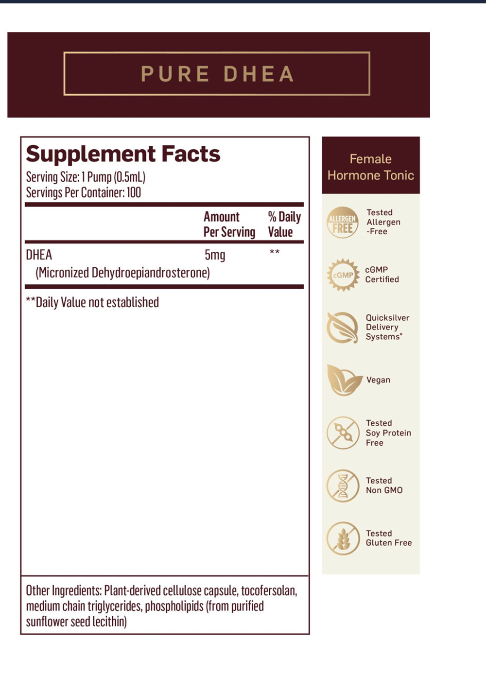 PURE DHEA