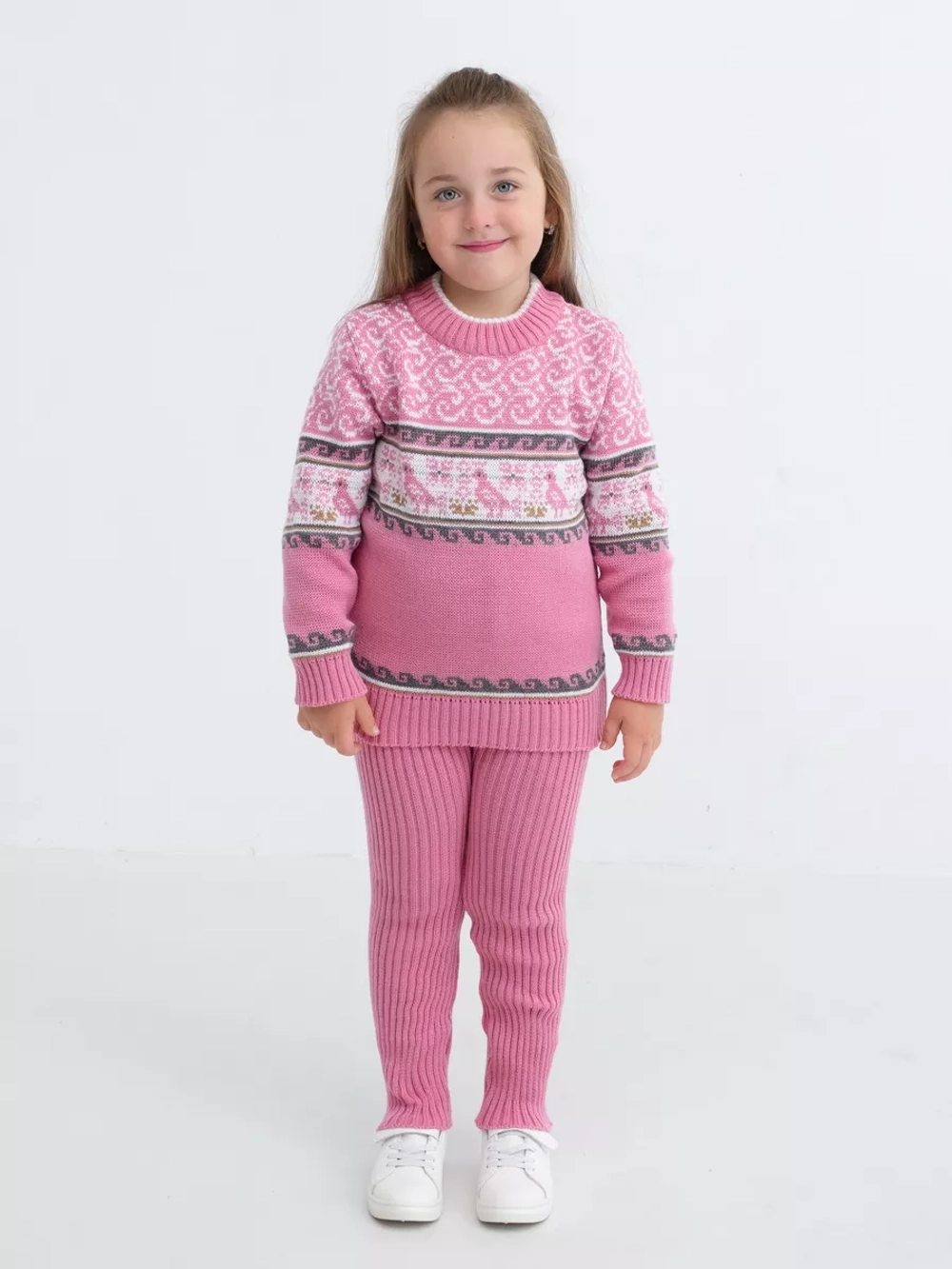 Джемпер вязаный