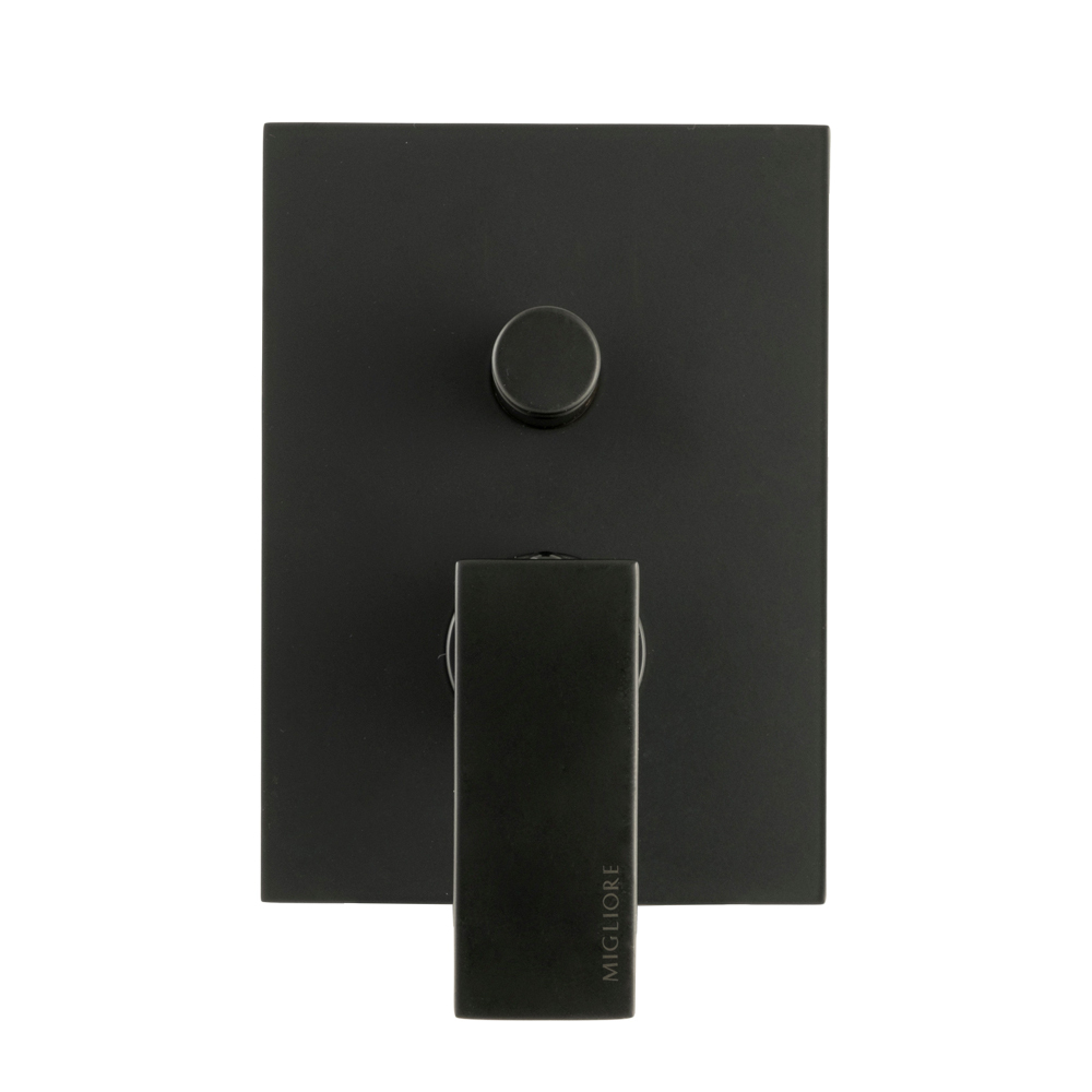 Смеситель для душа Migliore Kvant Black 30439 черный  встроенный