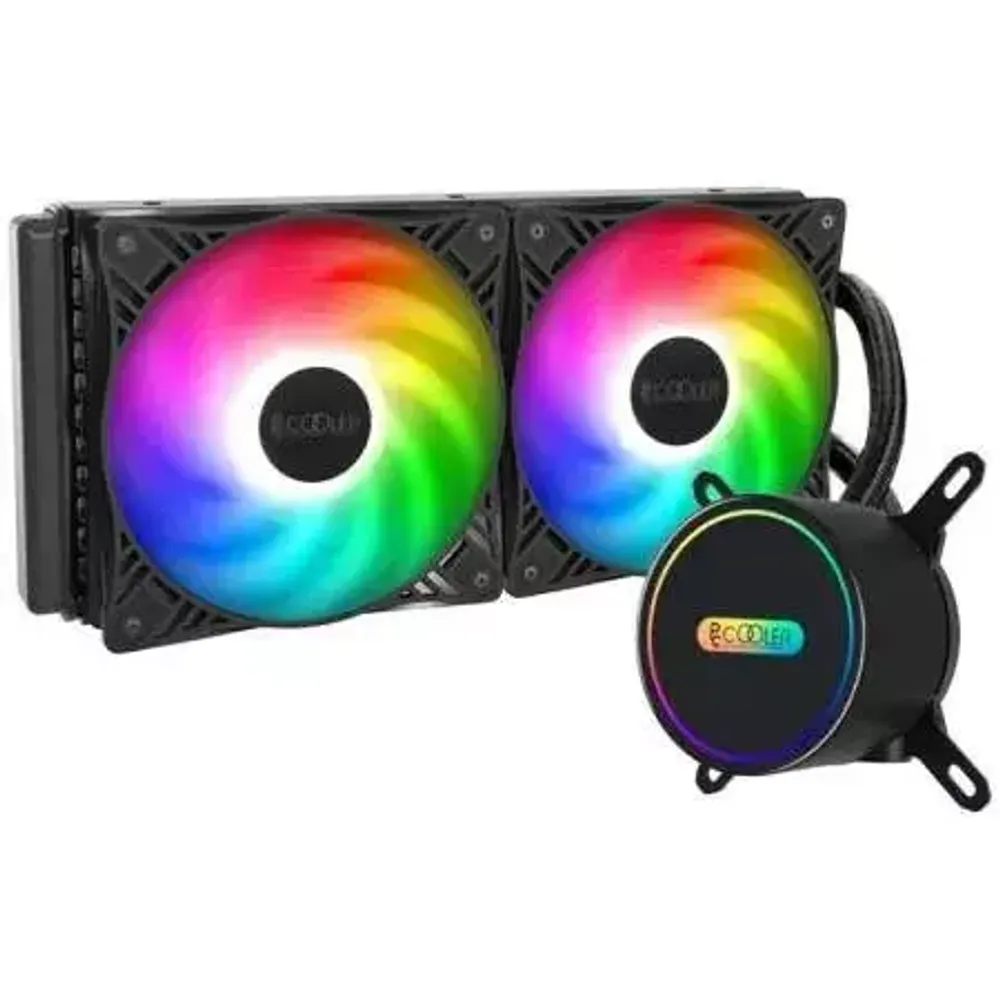 Водяное охлаждение для CPU PCCooler (GI-CL240 ARGB)