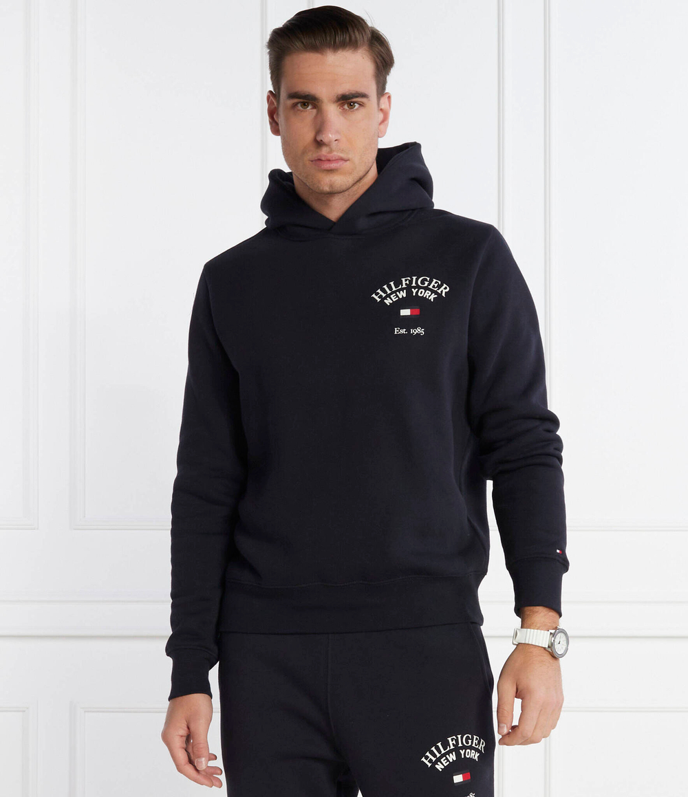 Худи ARCHED VARSITY Tommy Hilfiger - темно-синий(MW0MW33641)