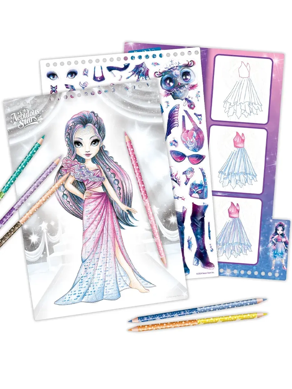 Серия Space Набор для создания модных эскизов