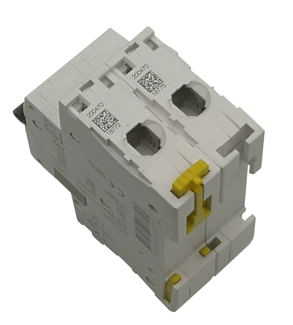 Автоматический выключатель Schneider Electric iC60H 2Р D 10A 10кА A9F85210 серия ACTI 9 ток расцепления D 10 ампер 2 полюса 10 килоампер