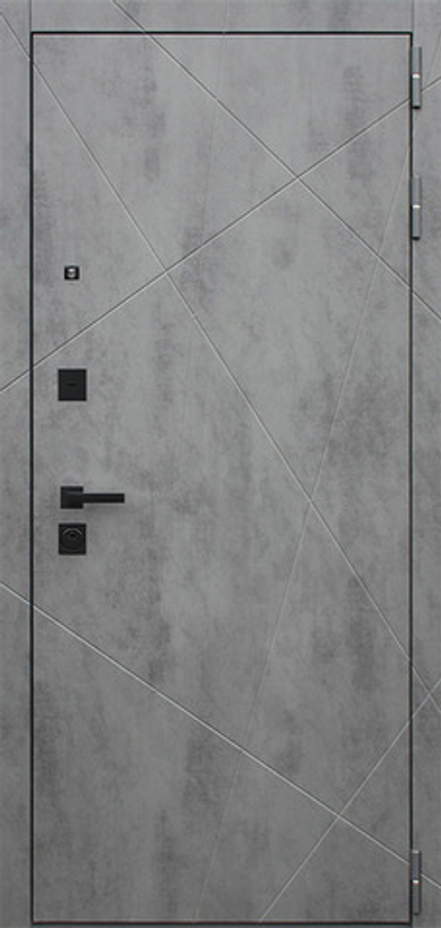 Входная дверь 1050 с зеркалом