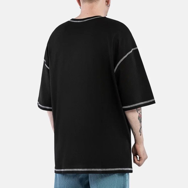 Футболка HAIDED CHAOTIC contrast, черный