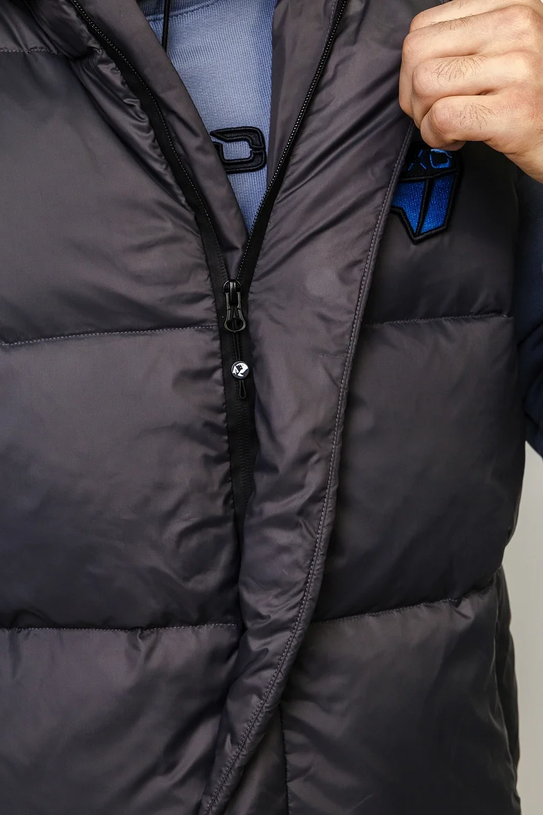 Жилет "НОХО" утеплённый, унисекс, цвет "Стальной ледник"