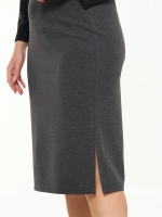 Юбка с разрезом