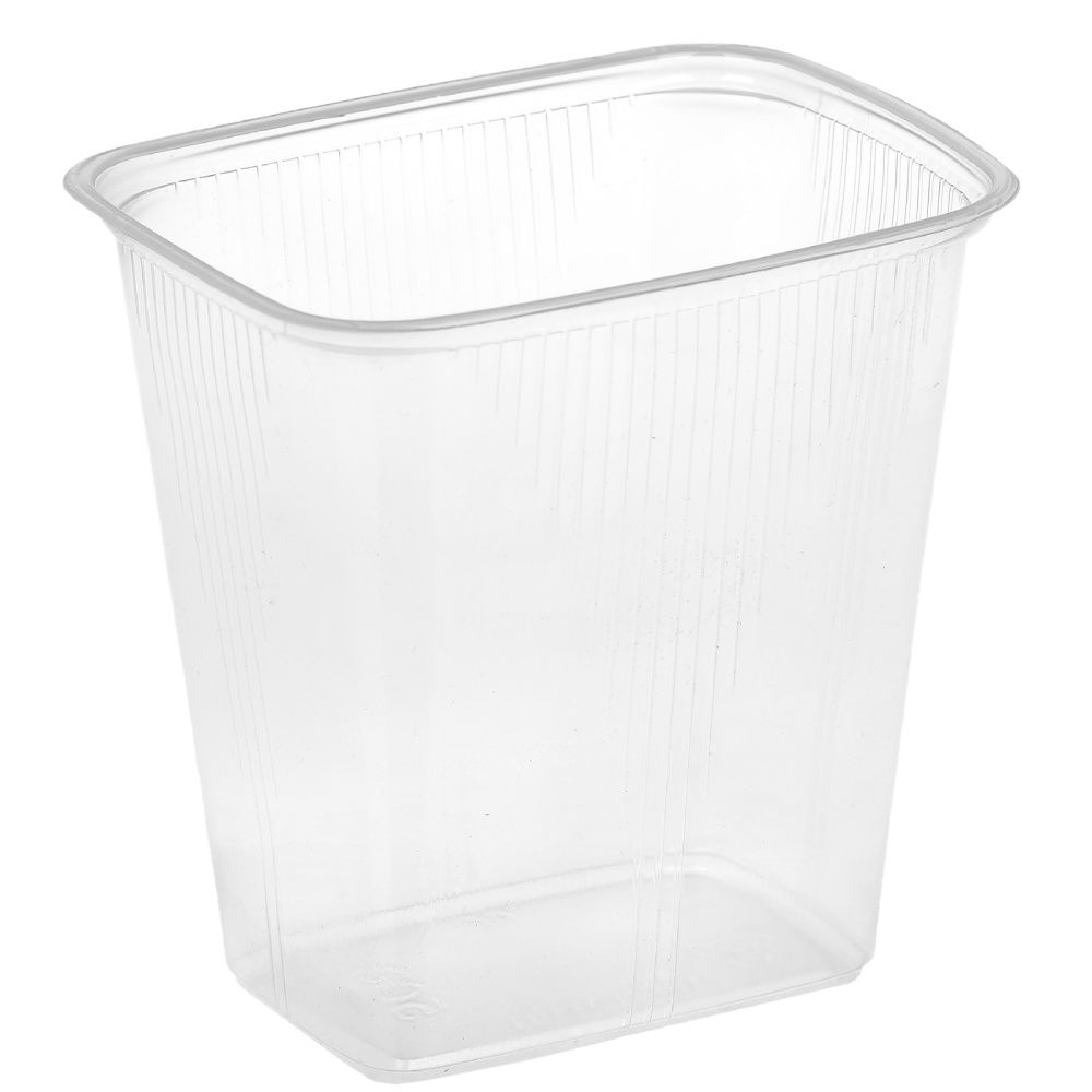 Контейнер без крышки У-Юнити 500г ПРЯМОУГ (100шт/1000)