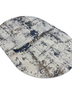 Ковер Regnum 37379A Blue/L.Grey Овал