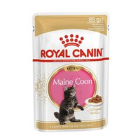 Влажный корм для котят породы Мэйн кун Royal canin кусочки в соусе, Пауч 85 г