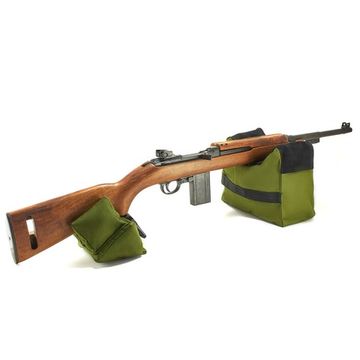 Опора мягкая для стрельбы из двух частей Black Hawk (зелёная, чёрная)