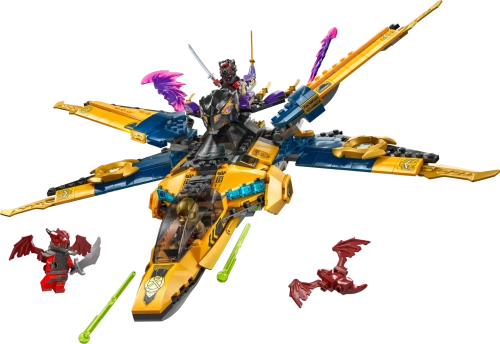 Конструктор LEGO Ninjago 71833 Суперштормовой самолет Раса и Арина