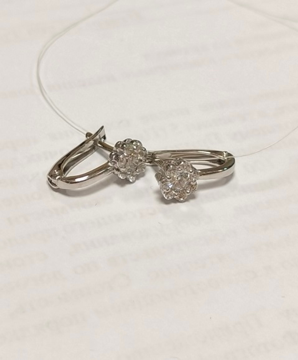 Серьги из серебра 925 пробы