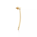 Серьги из жёлтого золота 18k,Tiffany 💠T
