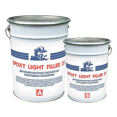 Сверхлегкая шпаклевка 6 л Мореман Epoxy Light Filler 21 (10270519 )