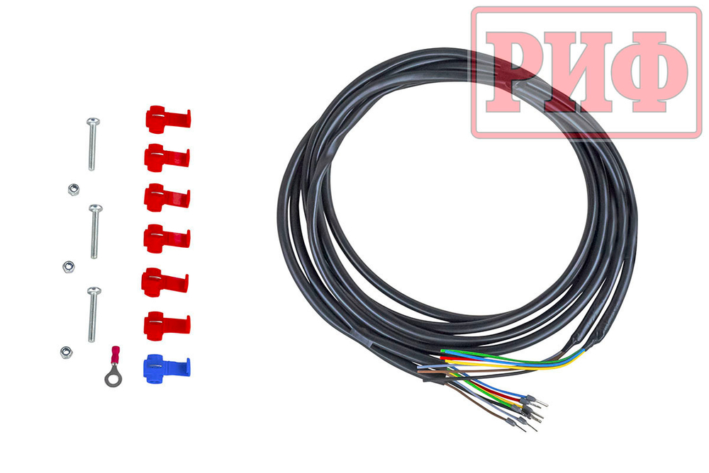 Бампер силовой задний Toyota Land Cruiser 76 2007+ с квадратом под фаркоп, калиткой и фонарями РИФ