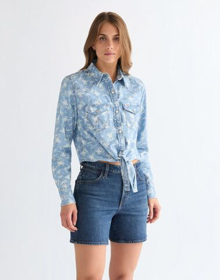 Блузка женская WRANGLER TIE FRONT SHIRT