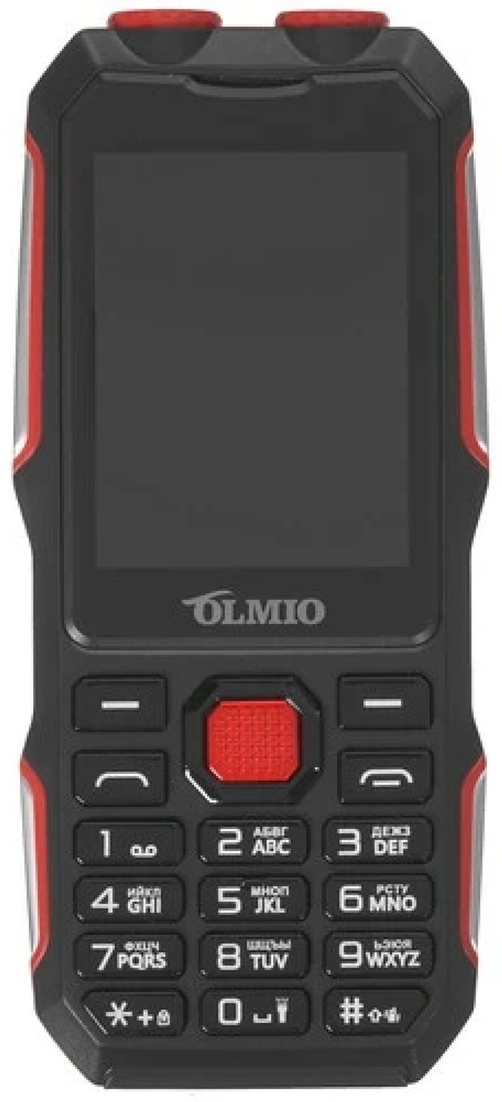 Мобильный телефон OLMIO X02 черно-красный