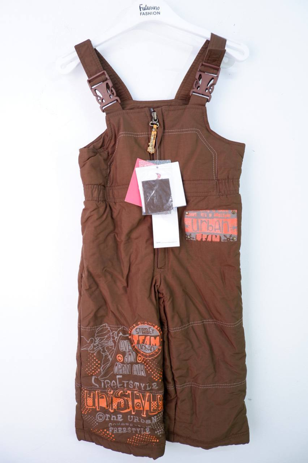 Полукомбинезон Unistyle цвета кофе, маркировка 92-56, на 2 года, новый