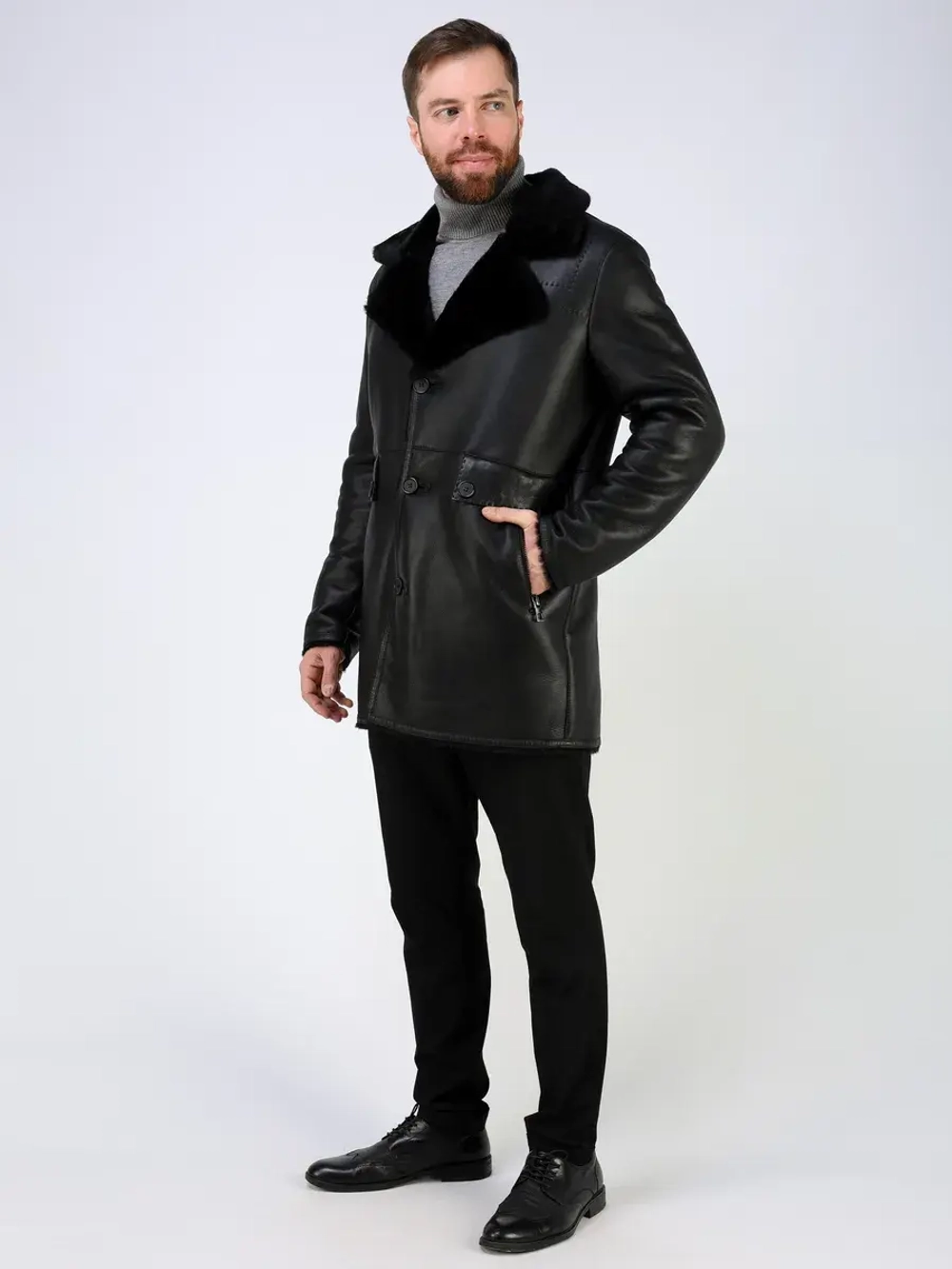 Дубленка зимняя натуральная