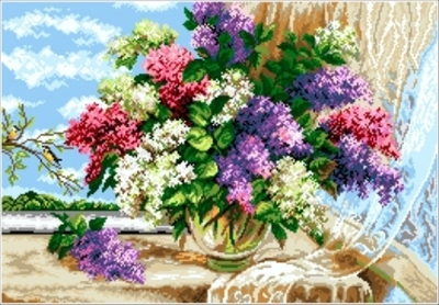 К-6011 Сирень на окне