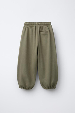 ZARA БРЮКИ-ДЖОГГЕРЫ, ХАКИ