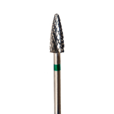 Твердосплав зеленая скругленный конус 211 ProBurs