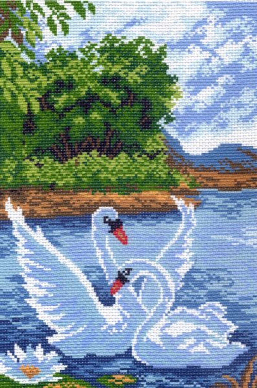 "Очарование"-0755 канва с рисунком