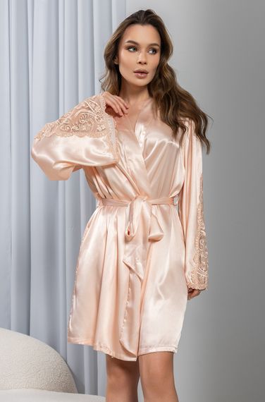 Халат Mia-Amore 3963 "Marjory" персиковый