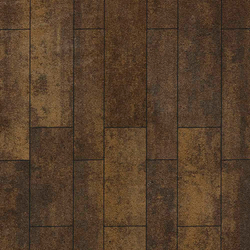 Тротуарная плитка ПАРКЕТ - Листопад гранит Мокко, комплект из 4 видов плит