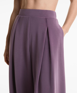 OYSHO Брюки-коконы из мягкого модала, сиреневый
