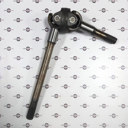 Полуось переднего моста в сборе (3CX, правая, короткая 825 мм) | 914/88200, 914/86300 | Аналог