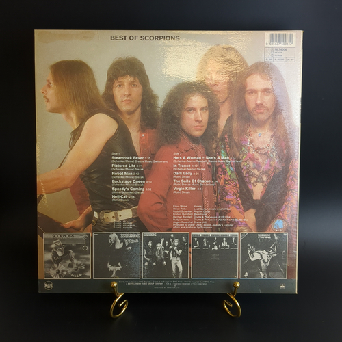 LP Scorpions – Best Of Scorpions. Зарубежный рок. Виниловая пластинка 12 дюймов.